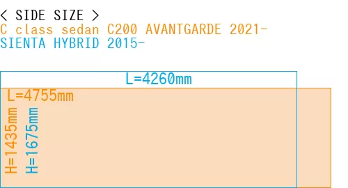 #C class sedan C200 AVANTGARDE 2021- + SIENTA HYBRID 2015-